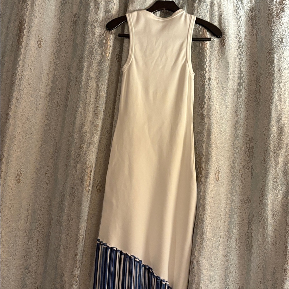 Sandro Fringed Maxi Dress - Picture 8 of 10